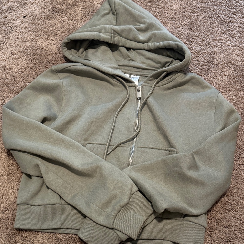 H&M Olive Green Hoodie